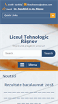Mobile Screenshot of liceulrasnov.rdsbv.ro